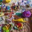Children use toys to communicate in play therapy